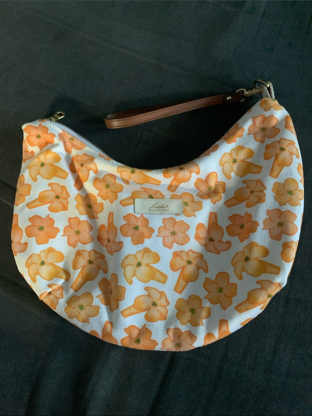 Hawaii Floral Design Bag with Michael Kors wristlet strap